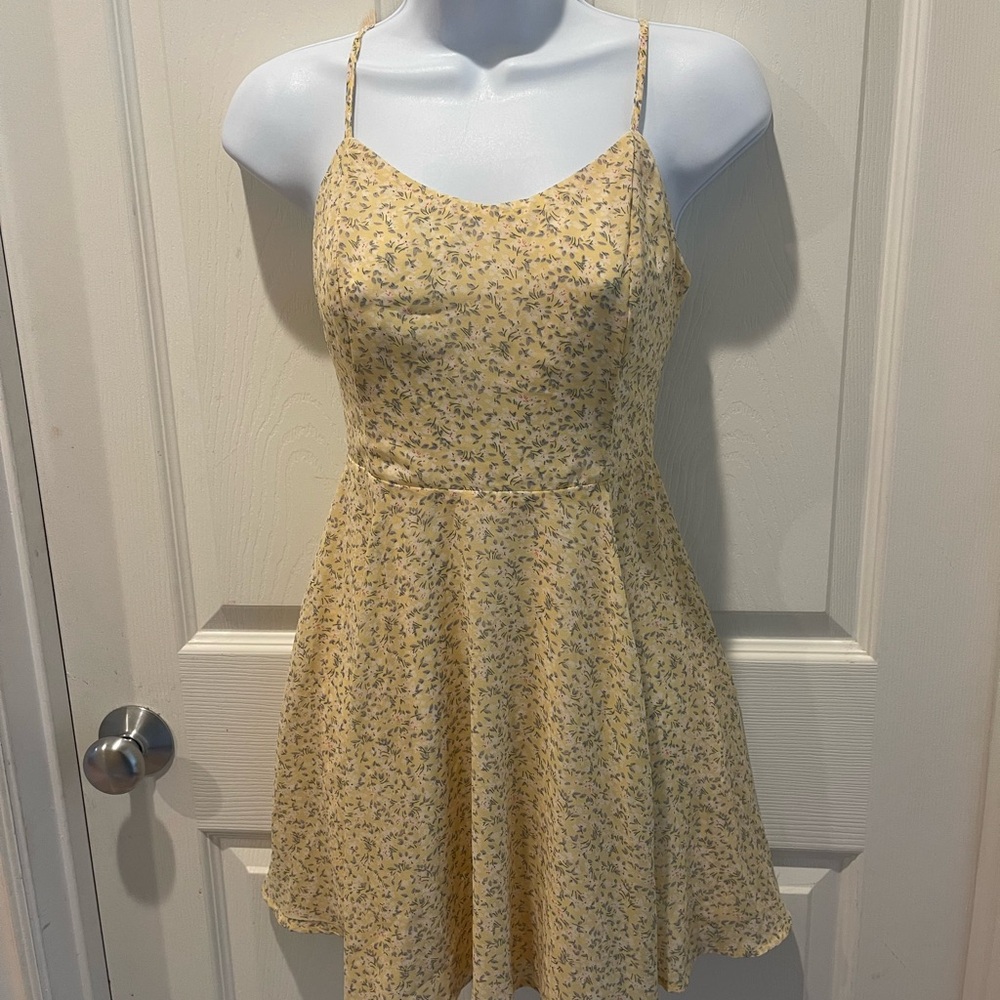 Tilly's Yellow Floral Dress